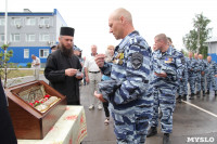 Сотрудники ОМОН поклонились мощам святого великомученика Георгия Победоносца, Фото: 40