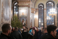 Рождественское богослужение в Успенском соборе (2020), Фото: 83