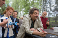 Дмитрий Быков в Ясной Поляне на фестивале "Сад гениев". 12 июля 2015, Фото: 25