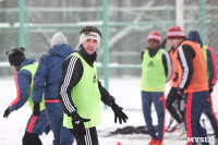 «Арсенал» готовится на снежном поле к игре против «Тосно», Фото: 12