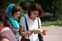 В Туле прошел флешмоб «Читающий парк», Фото: 30