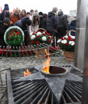 Возложение цветов к памятнику на площади Победы. 21 февраля 2014, Фото: 15