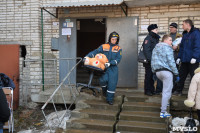 У дома, поврежденного взрывом в Ясногорске, демонтировали опасный угол стены, Фото: 21