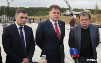 Владимир Груздев посетил строительную площадку микрорайона «Новая Тула», Фото: 11