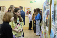 В Туле подвели итоги регионального этапа выставки детских рисунков «Поздравь Севастополь», Фото: 4