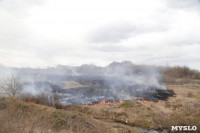 В Мясново загорелось поле, Фото: 1