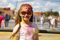 В Туле прошел фестиваль красок на Казанской набережной, Фото: 63