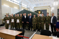 Андрей Дубровский встретился со студентами Военного учебного центра им. Тульского рабочего полка, Фото: 76