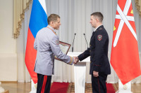 Дмитрий Миляев поздравил сотрудников ОВД, Фото: 34