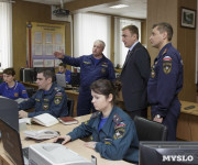 Алексей Дюмин посетил Главное управление МЧС России по Тульской области , Фото: 10
