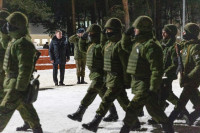 Алексей Дюмин напутствовал мобилизованных туляков, Фото: 54