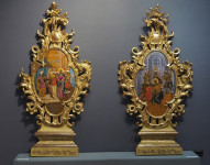 Выставка деревянных икон и церковных скульптур, Фото: 7