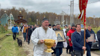 В деревне Федора Конюхова заложили камень для строительства храма , Фото: 9