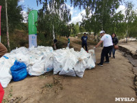 В Кондуках участники Всероссийской акции «Вода России» собрали 500 мешков мусора, Фото: 40