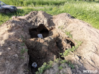 Масштабное захоронение советских солдат обнаружено в Белевском районе Тульской области, Фото: 27