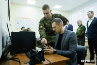 Андрей Дубровский встретился со студентами Военного учебного центра им. Тульского рабочего полка, Фото: 17