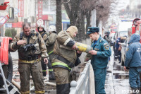 В Туле на проспекте Ленина загорелся магазин "Беларусь мебель", Фото: 59