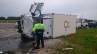 Авария на трассе Тула-Калуга. 04.07.2014, Фото: 2