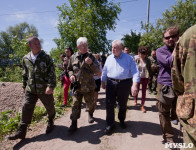 Останки бойцов в деревне Криволучье, Фото: 42