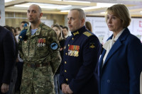 Алексей Эрк представил студентам-медикам выставку «Солдаты жизни», Фото: 12