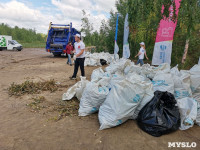В Кондуках участники Всероссийской акции «Вода России» собрали 500 мешков мусора, Фото: 29
