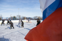В Чернском районе школьникам подарили хоккейную экипировку, Фото: 40