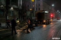В ночь на 30 января тульские улицы убирали 107 единиц техники, Фото: 1