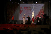 Этафета олимпийского огня. Площадь Ленина, Фото: 40