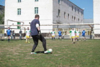 Тульские журналисты сыграли в футбол с зэками, Фото: 18