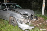В Туле пьяный водитель сбил стелу «поселок Скуратовский», Фото: 3