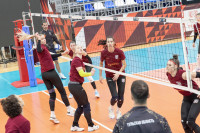 Губернатор Дмитрий Миляев встретился с волейболистками «Тулицы», Фото: 1