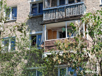 Поврежденные БПЛА дома в Туле, Фото: 16