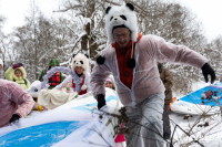 Зайцы на огромных сапах, Бабки-ёжки и индеец на каяке: почти 200 «идиотульцев» проплыли по Вашане, Фото: 40