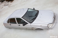 Машина вмерзла в лед, Фото: 2