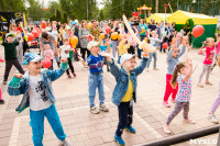 «Евраз Ванадий Тула» организовал большой праздник для детей в Пролетарском парке Тулы, Фото: 118