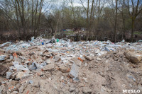 В Туле на берегу Тулицы обнаружен незаконный мусорный полигон, Фото: 27