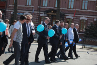 Тульская Федерация профсоюзов провела митинг и первомайское шествие. 1.05.2014, Фото: 5