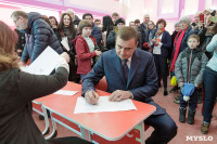 Алексей Дюмин проголосовал на выборах, Фото: 1