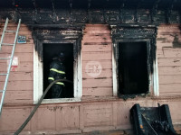 Пожар на ул. Советской в Туле, Фото: 10