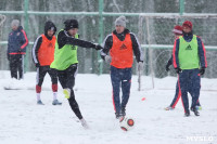 «Арсенал» готовится на снежном поле к игре против «Тосно», Фото: 24
