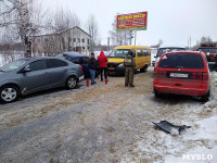 В Донском в ДТП столкнулись две пассажирские «Газели» и три легковушки, Фото: 1