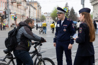 Докатился до штрафа: в Туле ГИБДД поверила самокатчиков и велосипедистов на соблюдение ПДД, Фото: 22