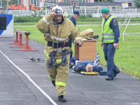В Туле пожарные-добровольцы соревновались, кто из них лучший, Фото: 25