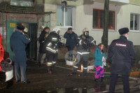 Серьезный пожар на ул. Кутузова в Туле: спасены более 30 человек, Фото: 9