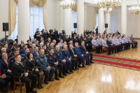 Дмитрий Миляев поздравил сотрудников ОВД, Фото: 2