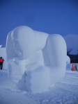 Снежные скульптуры. Фестиваль «Снеголед», Фото: 2