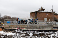 Как строят цех механического обезвоживания для очистных в Туле, Фото: 6