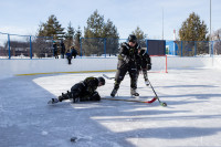 В Чернском районе школьникам подарили хоккейную экипировку, Фото: 36