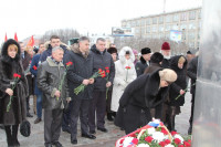 Возложение цветов к памятнику на площади Победы. 21 февраля 2014, Фото: 5