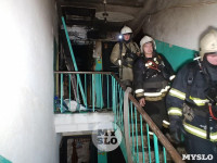 Пожар в поселке Комсомольский, Фото: 11